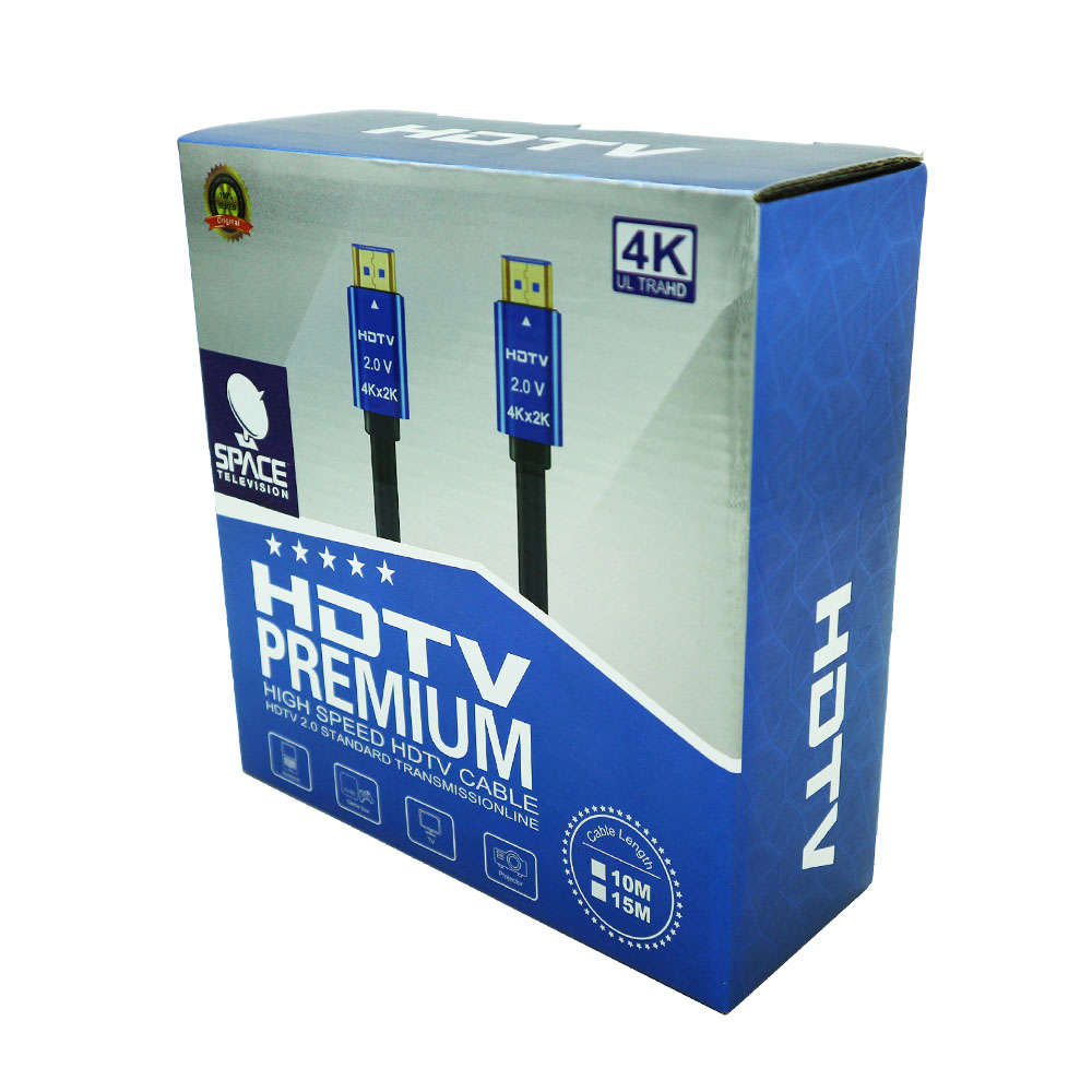 Space TV 10M True 4K High Speed Premium Quality HDMI Cable with Ethernet