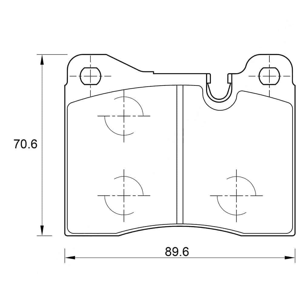 KBC Brake Pads (Front) for BMW