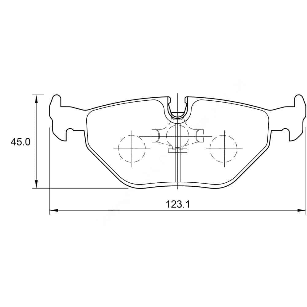 KBC Brake Pads (front) for BMW