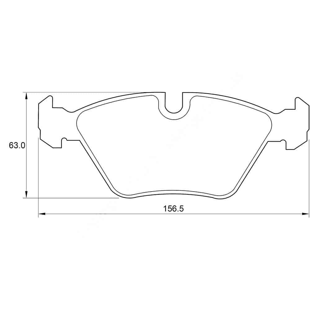 KBC Brake Pads (Front) for BMW