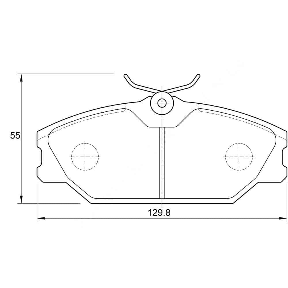 KBC Brake Pads (front) for Renault