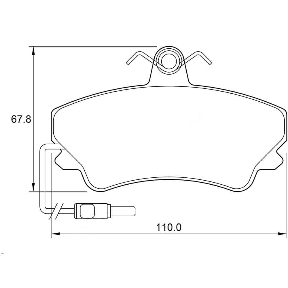 KBC Brake Pads (front) for Renault