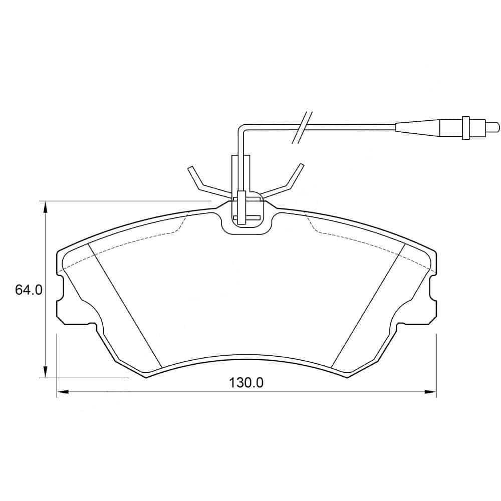 KBC Brake Pads (front) for Renault