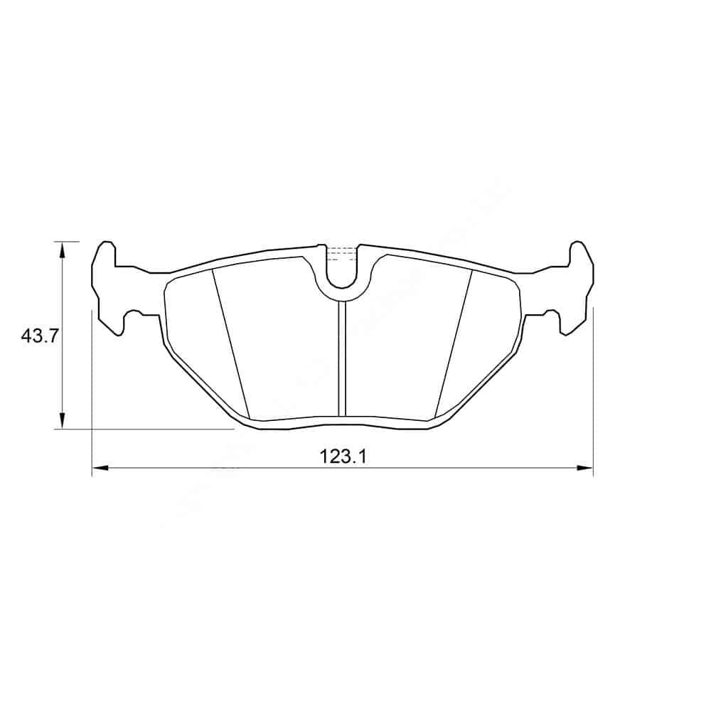 KBC Brake Pads (front) for BMW