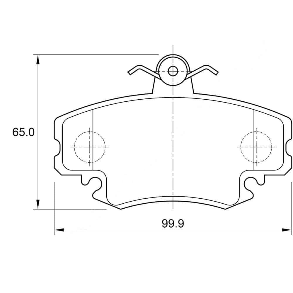 KBC Brake Pads (Front) for Renault, Tata