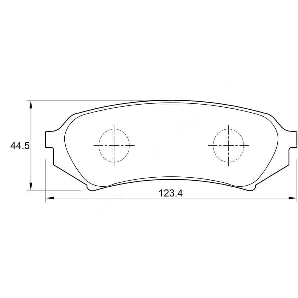 KBC Brake Pads (front) for Toyota Landcruiser