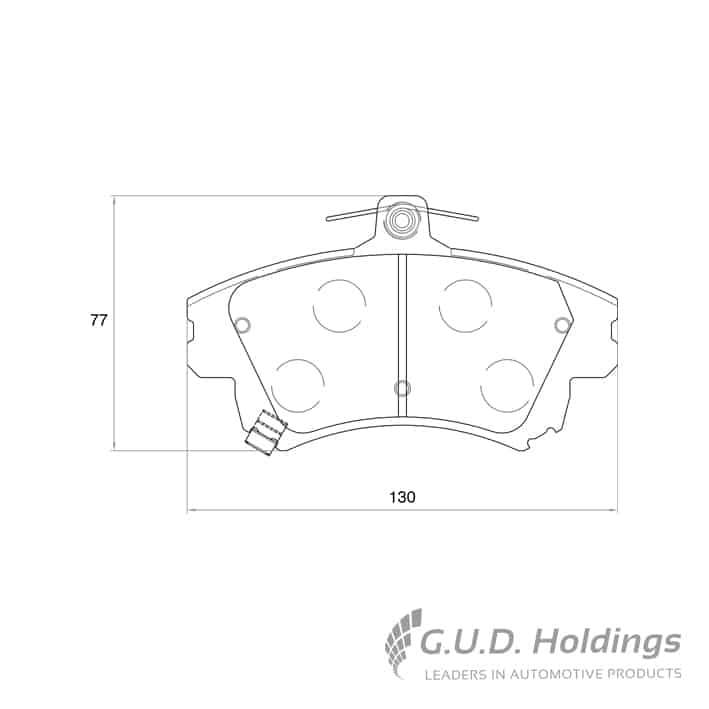 KBC Brake Pads (Front) for Volvo