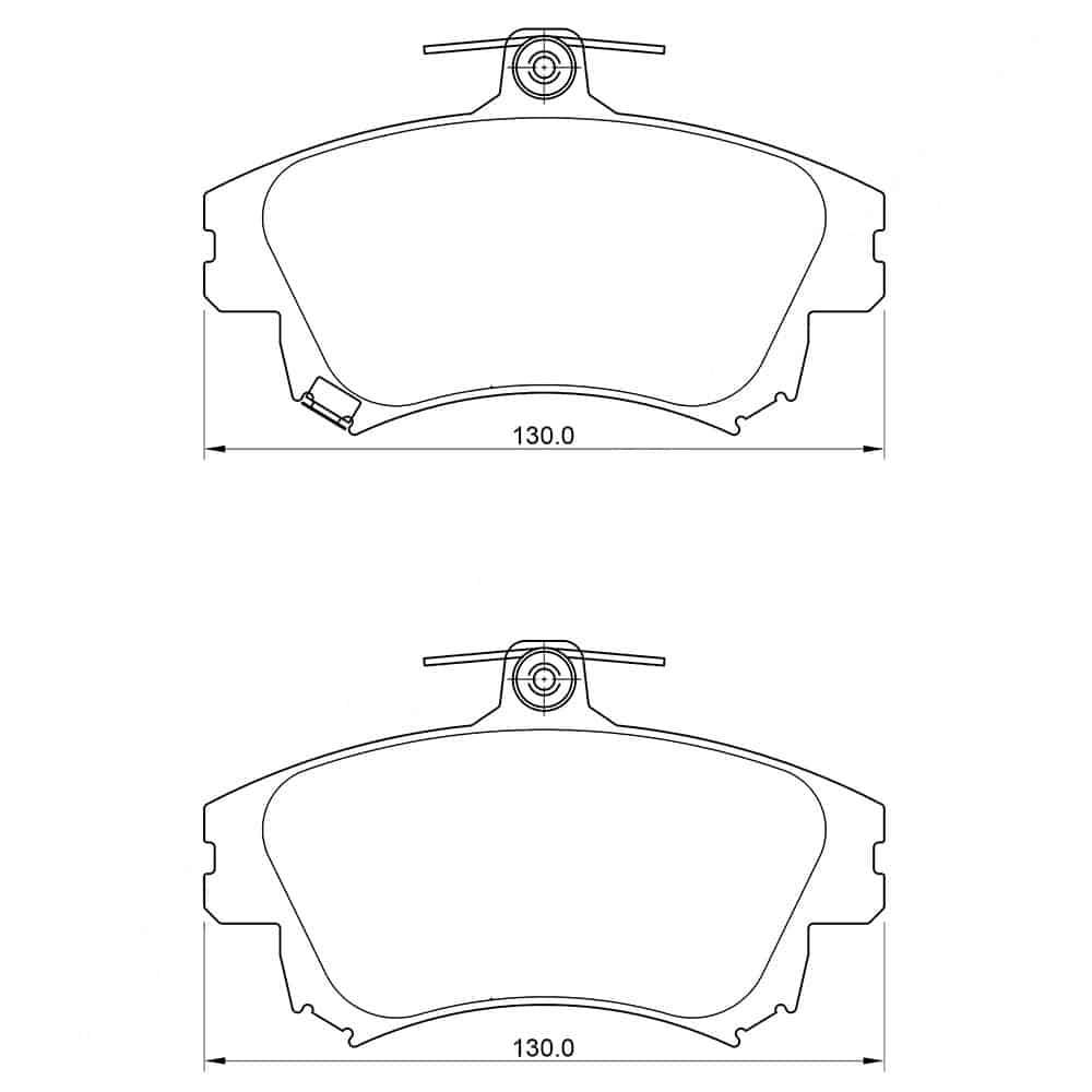 KBC Brake Pads (Front) for Volvo