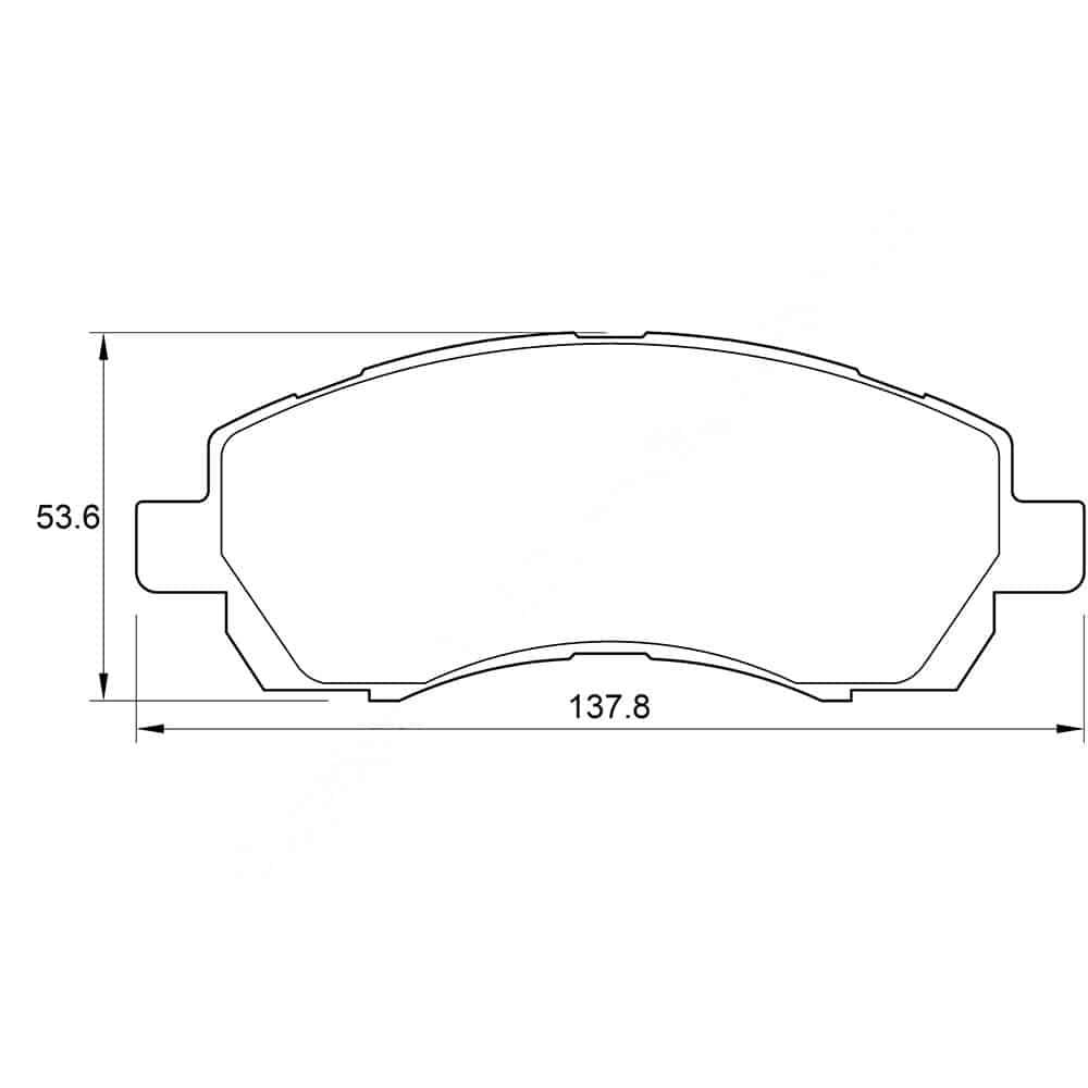 KBC Brake Pads (Front) for Subaru