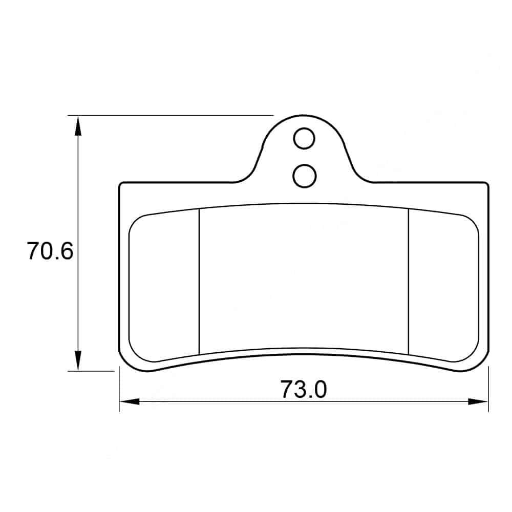 KBC Brake Pads (front) for Citroen