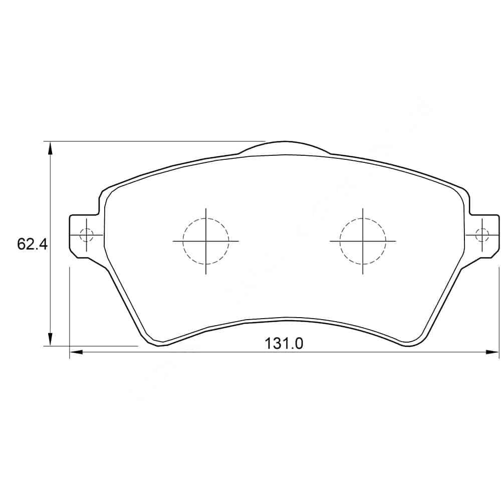 KBC Brake Pads (front) for Landrover