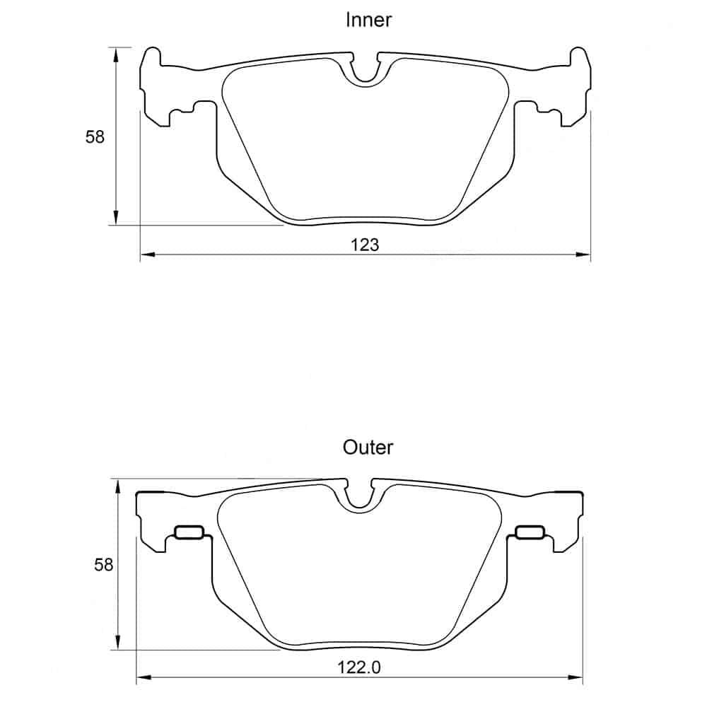 KBC Brake Pads (front) for BMW