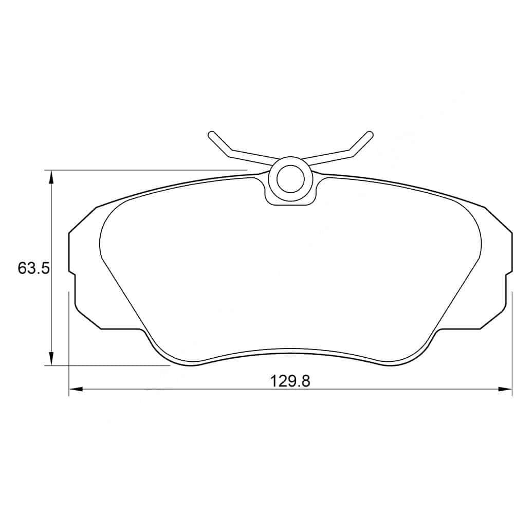 KBC Brake Pads (front) for Opel