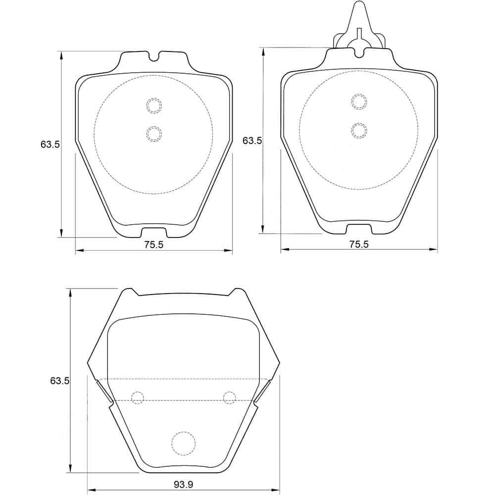 KBC Brake Pads (Front) for Audi