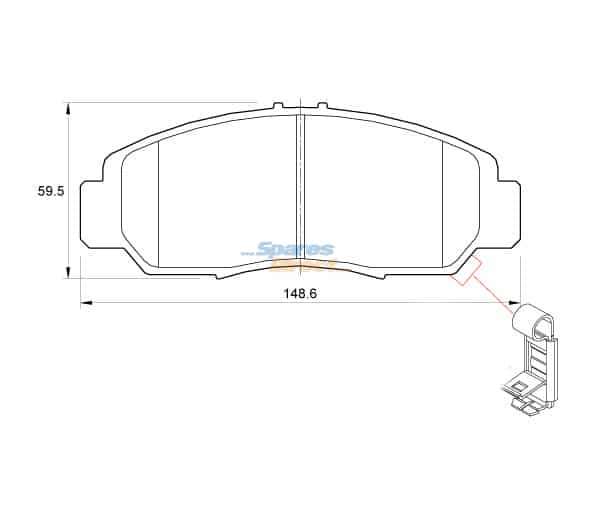 KBC Brake Pads (Front) for Honda