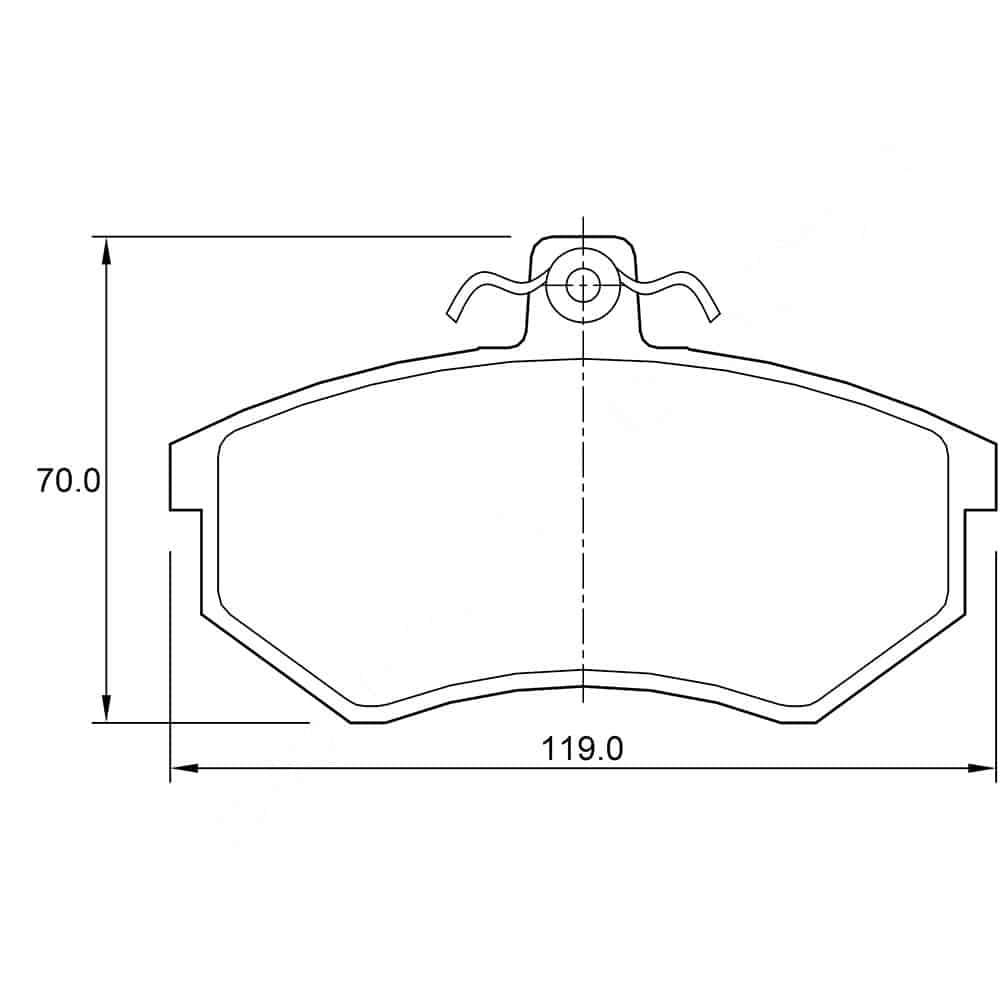 KBC Brake Pads (Front) for Chery