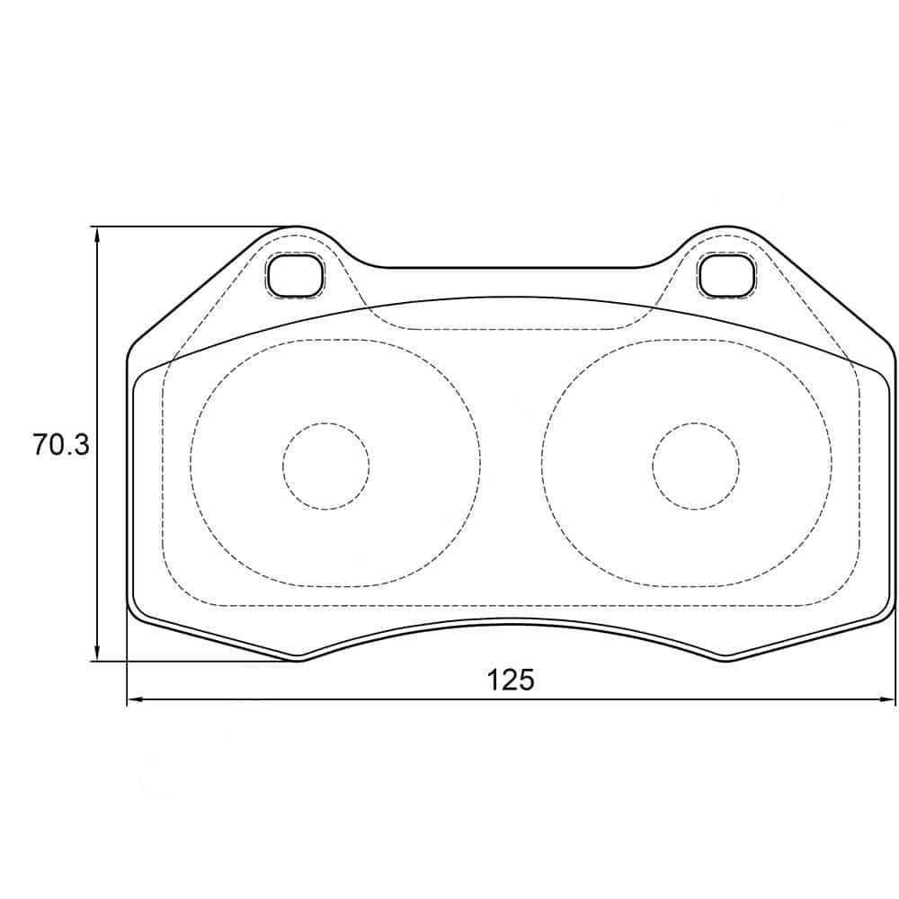 KBC Brake Pads (FRONT) for Renault