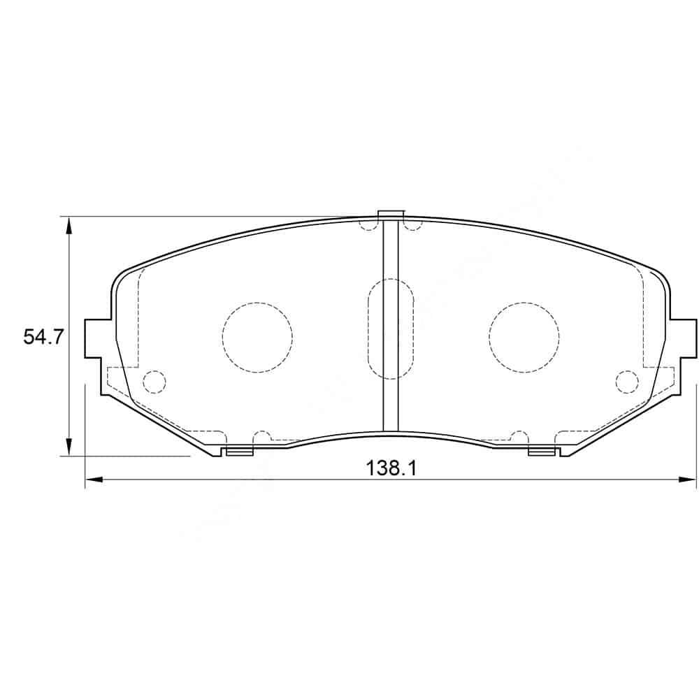 KBC Brake Pads (Front) for Suzuki
