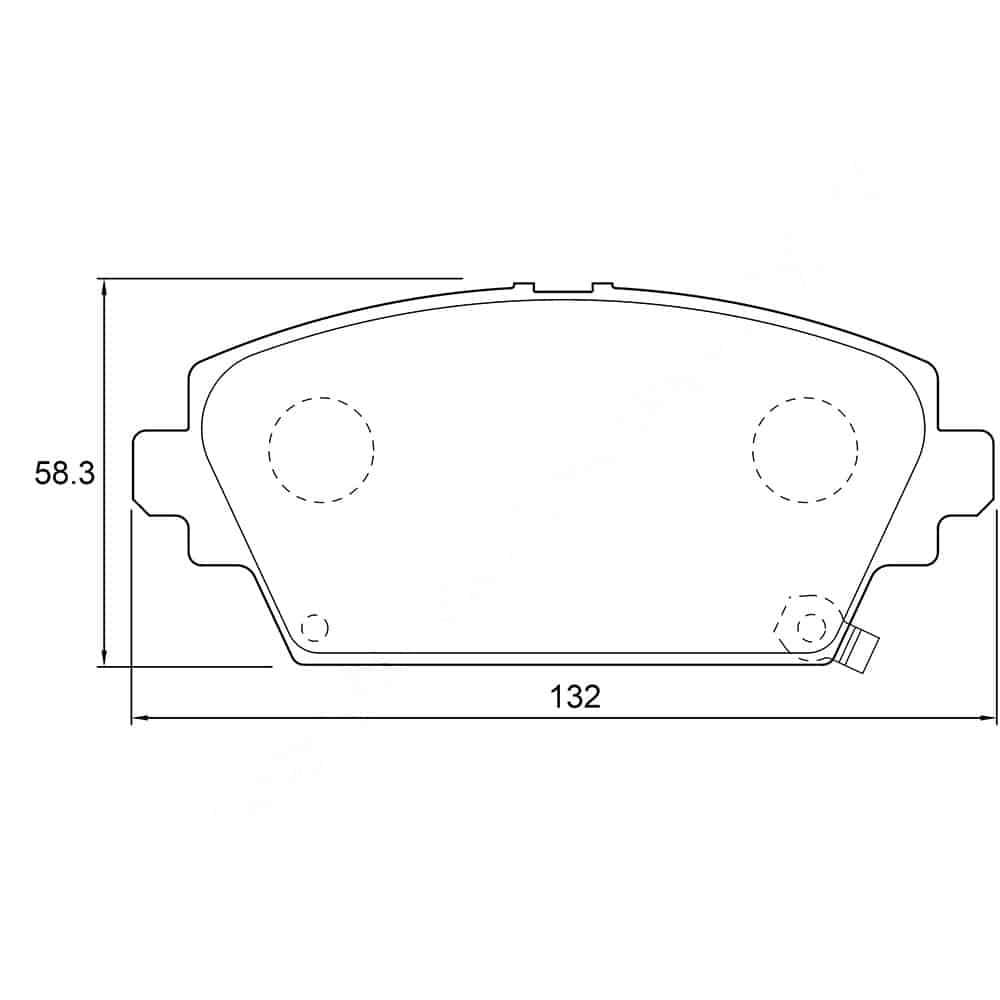 KBC Brake Pads (FRONT) for MG