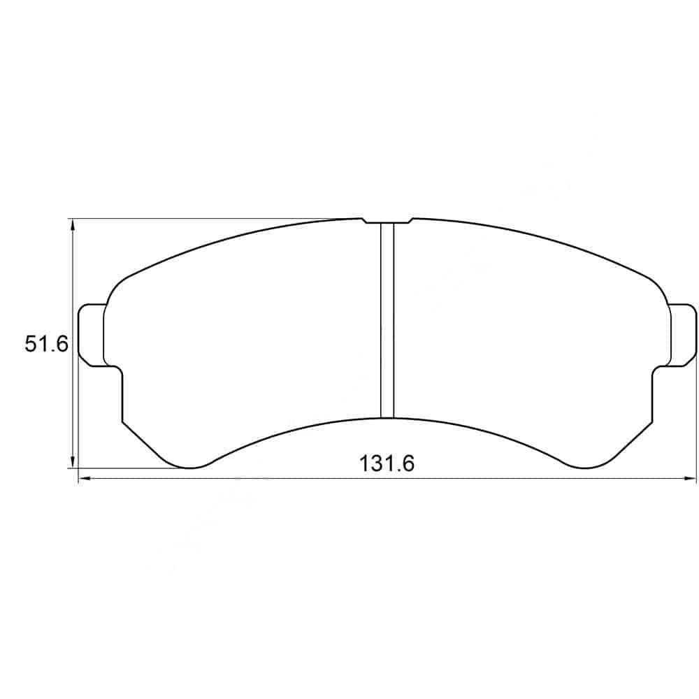 KBC Brake Pads (Front) for Tata
