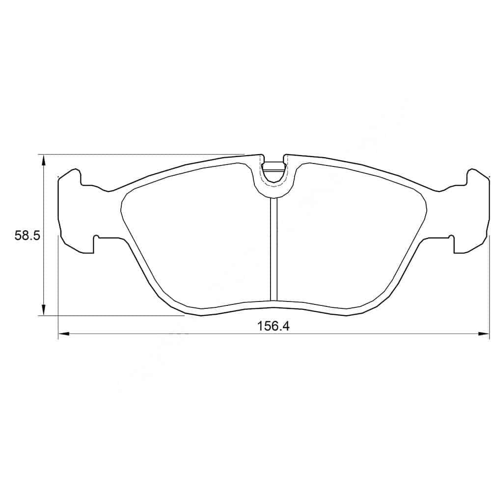 KBC Brake Pads (Front) for Volvo