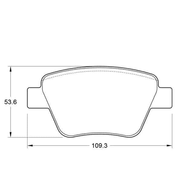 KBC Brake Pads (Rear) for Audi, VW