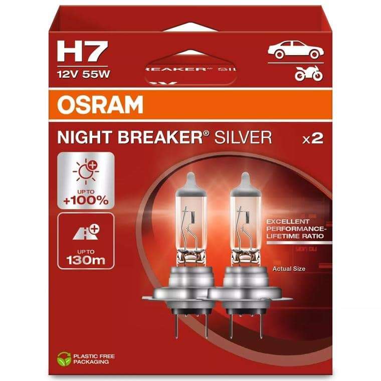 Osram H7 Night Breaker Silver (Set)