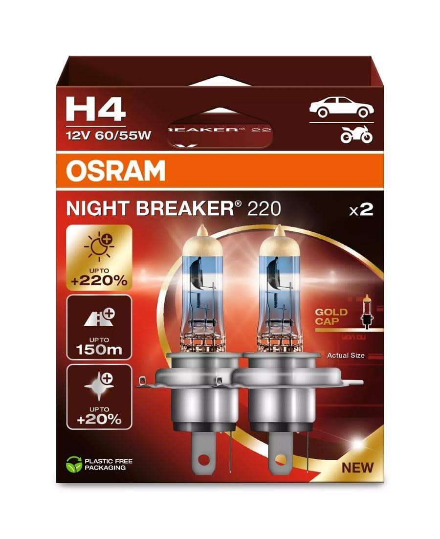 Osram H4 Night Breaker 220 (Set)