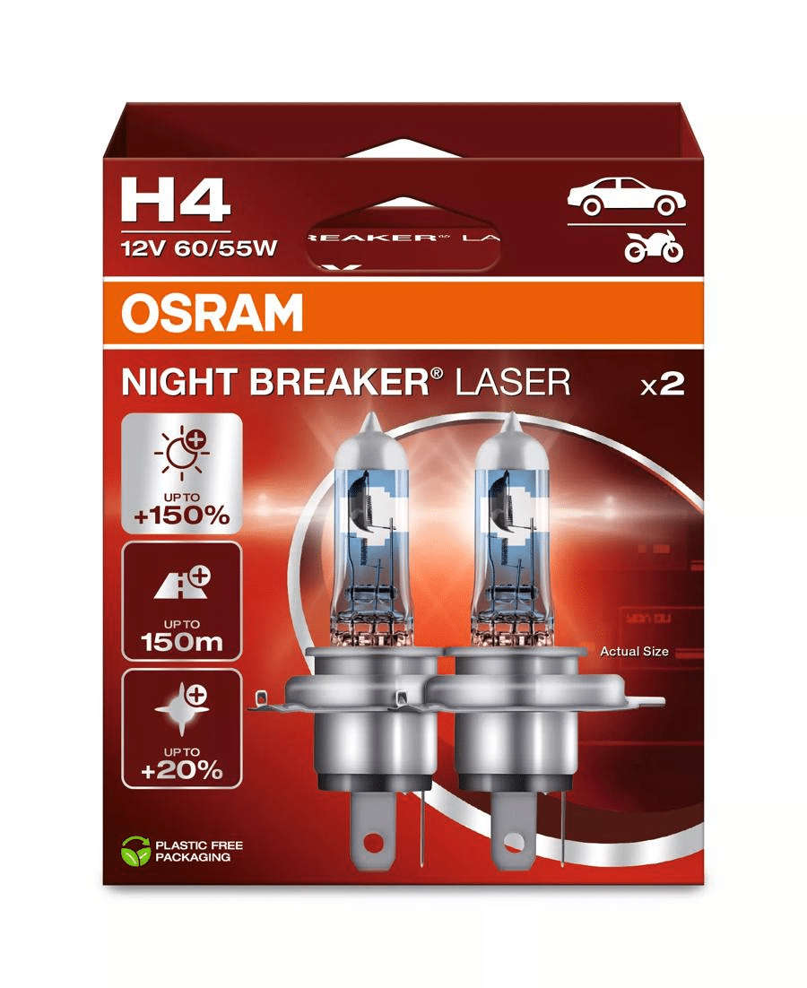Osram H4 Night Breaker Laser (Set)