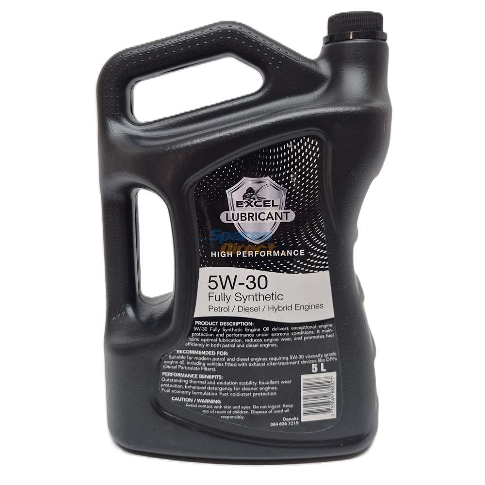 5W-30 Excel Oil Fully Synthetic 5L