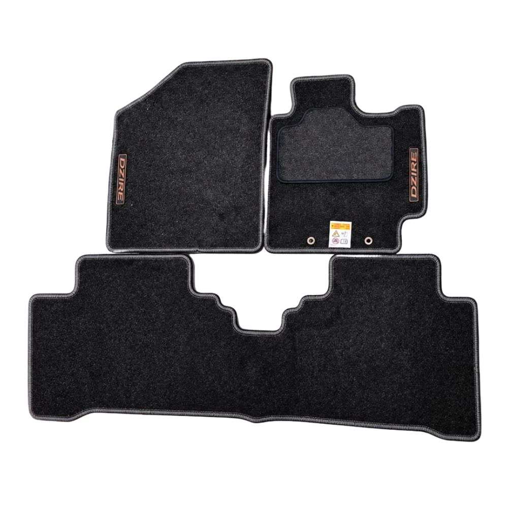 Suzuki Dzire Mats 3pc Set 18-24