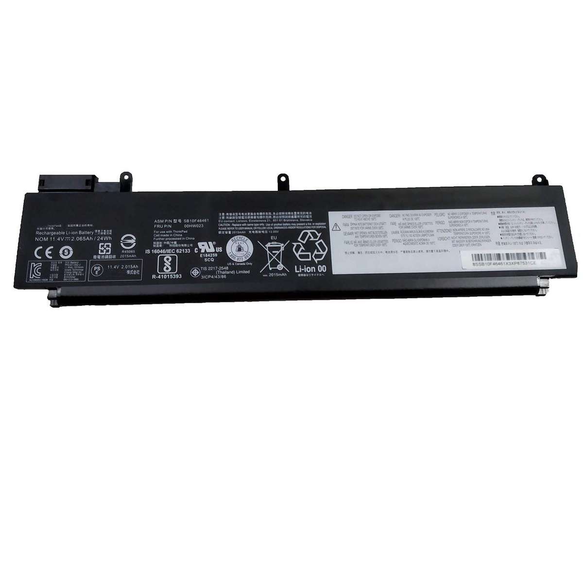 Front Battery for Lenovo ThinkPad T460S, T470S, T470S (00HW036)
