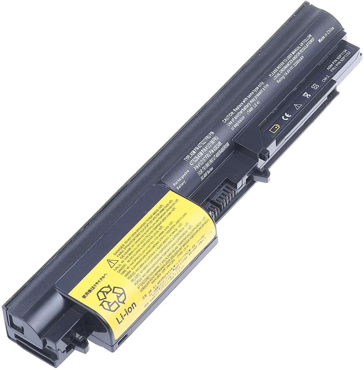 Battery for Lenovo T400,IBM T61,R61,R61i ( 42T4552,42T5527 )