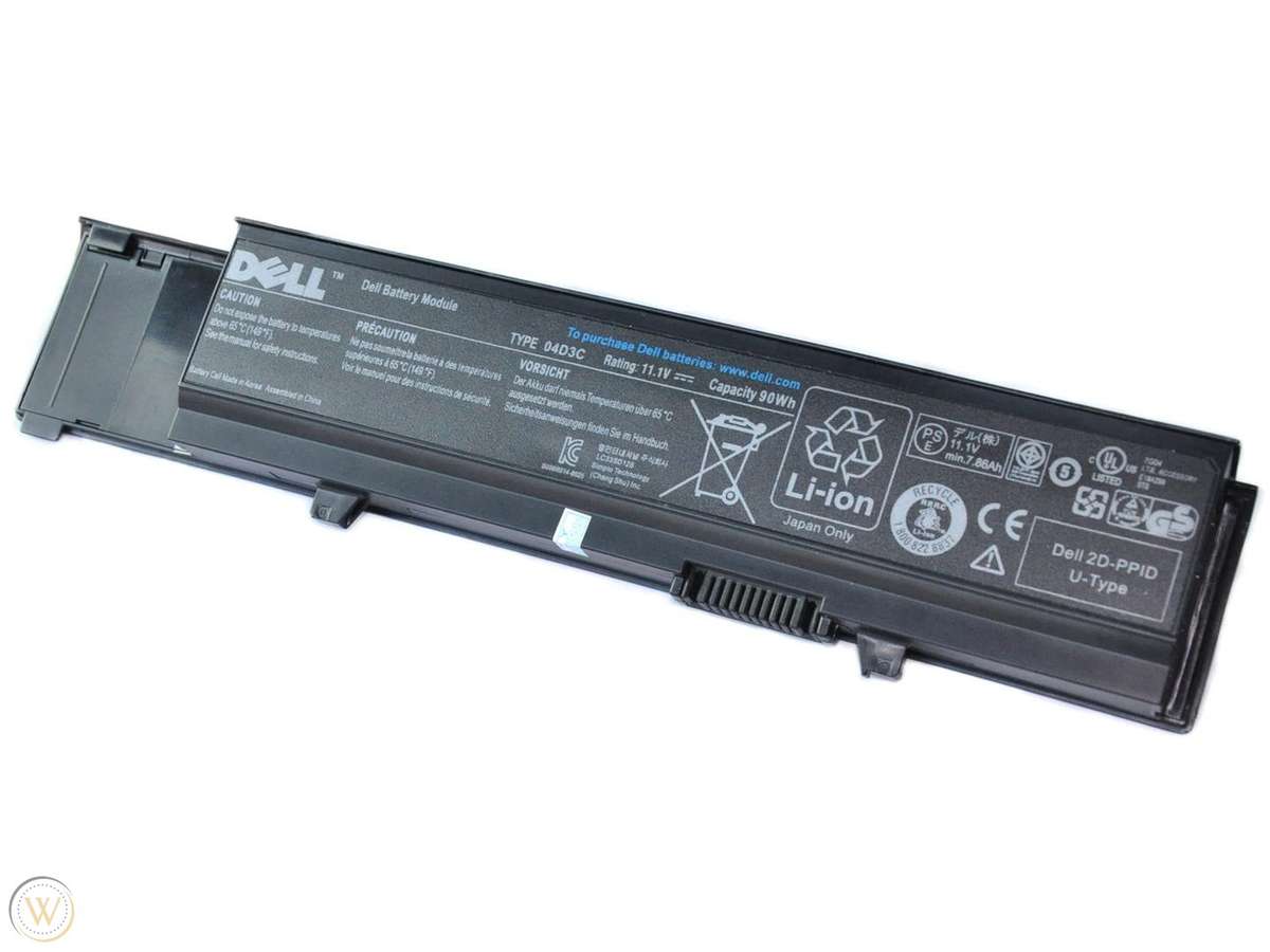 Battery For Dell 3400, 3500, 3700 (7FJ92, CYDWV, Y5XF9)