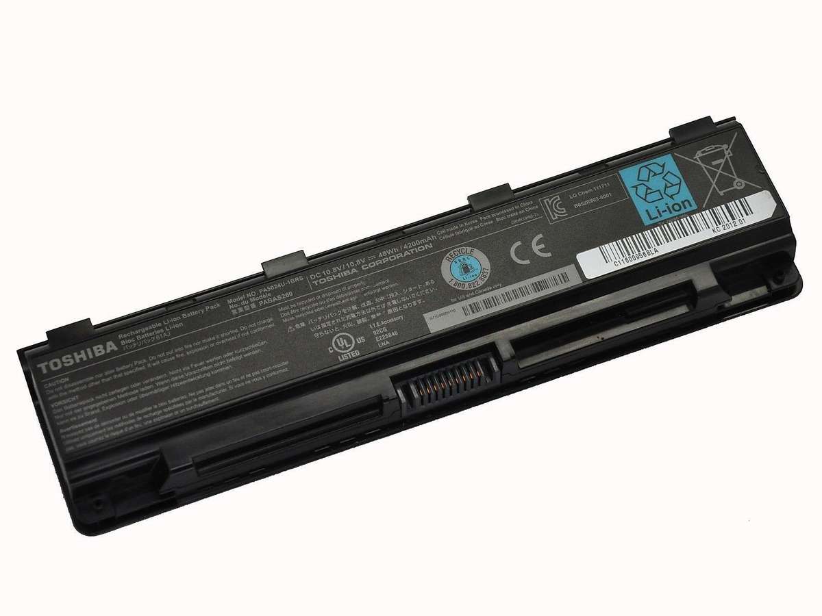Battery for Toshiba Tecra C50,C70,C850 C855 L850 L870 (PA5024U,PA5027U)