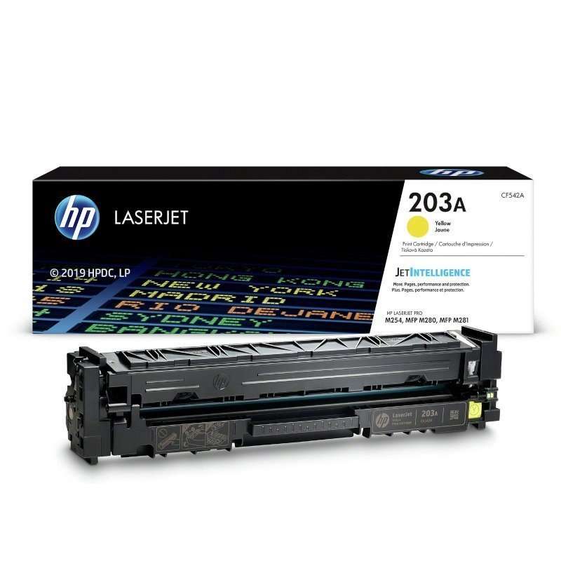 HP 203A Original Yellow Toner Cartridge