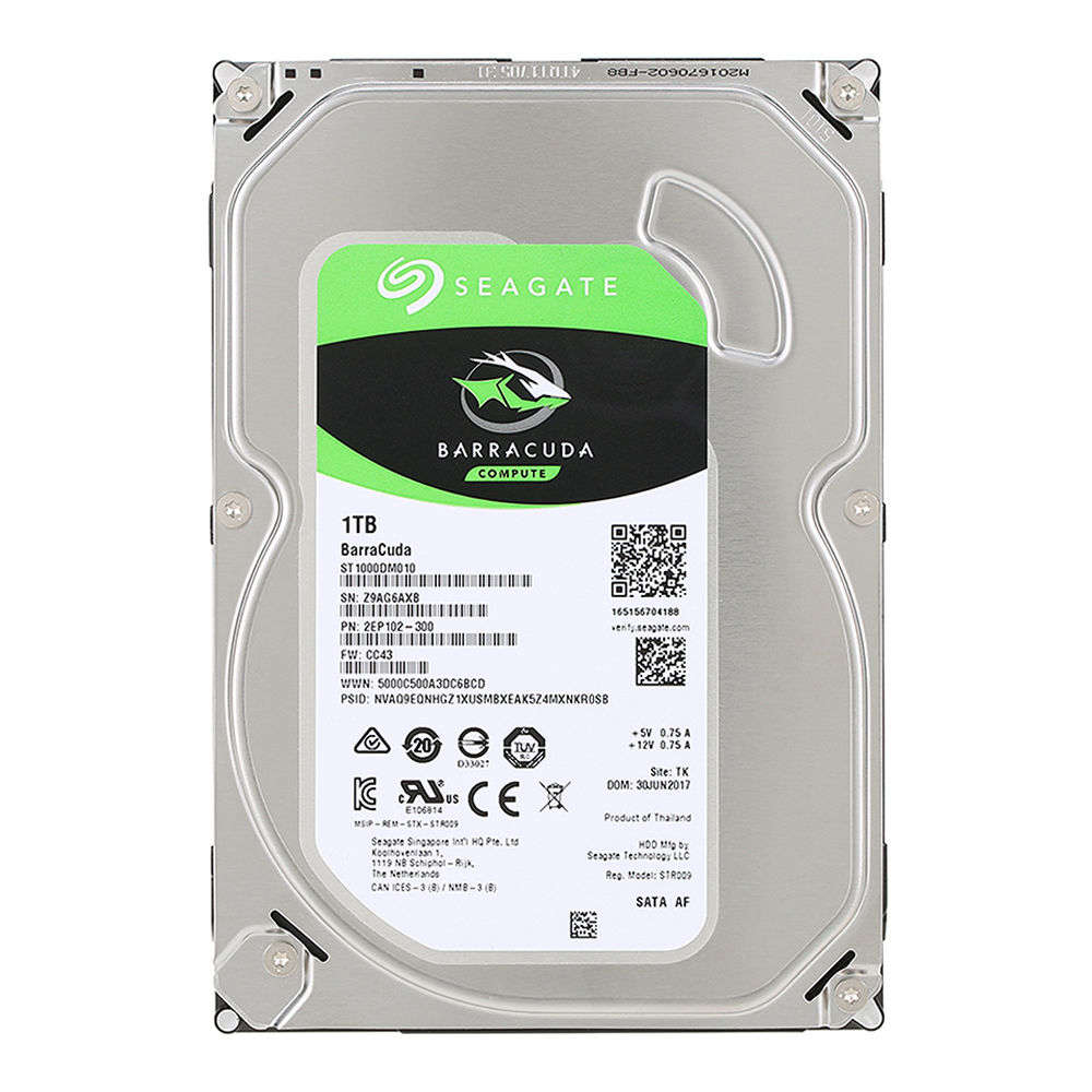 Seagate Barracuda ST1000DM010 1TB 3.5" HDD Desktop Internal drives