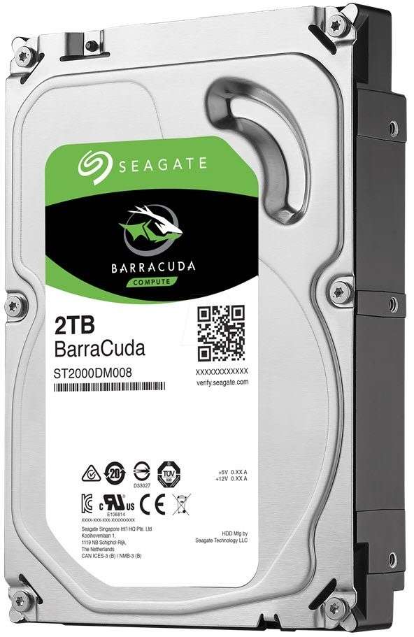 Seagate Barracuda ST2000DM008 2TB 3.5" HDD Desktop Internal drives
