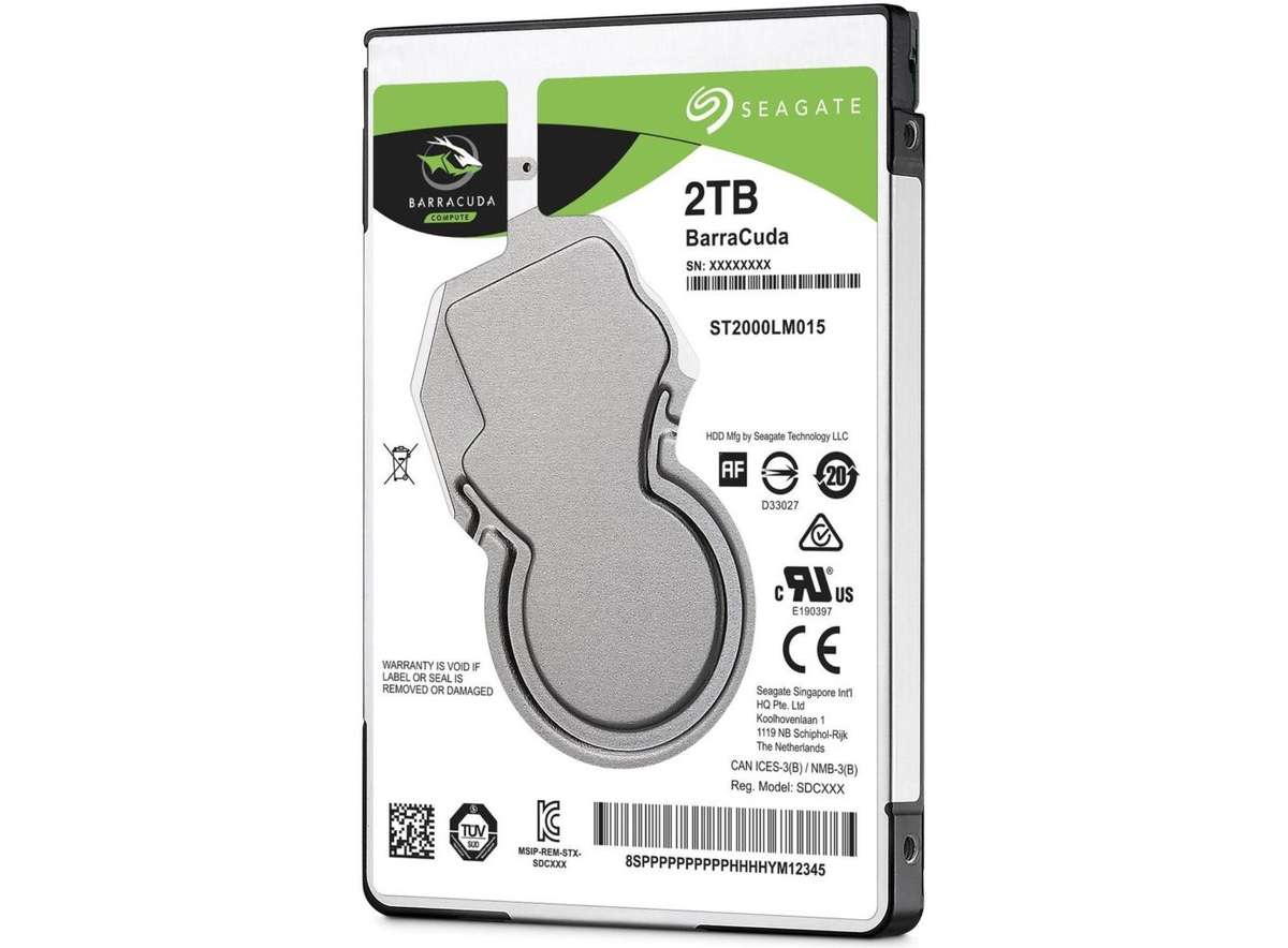 Seagate Barracuda ST2000LM015 2TB 2.5" Notebook Drive