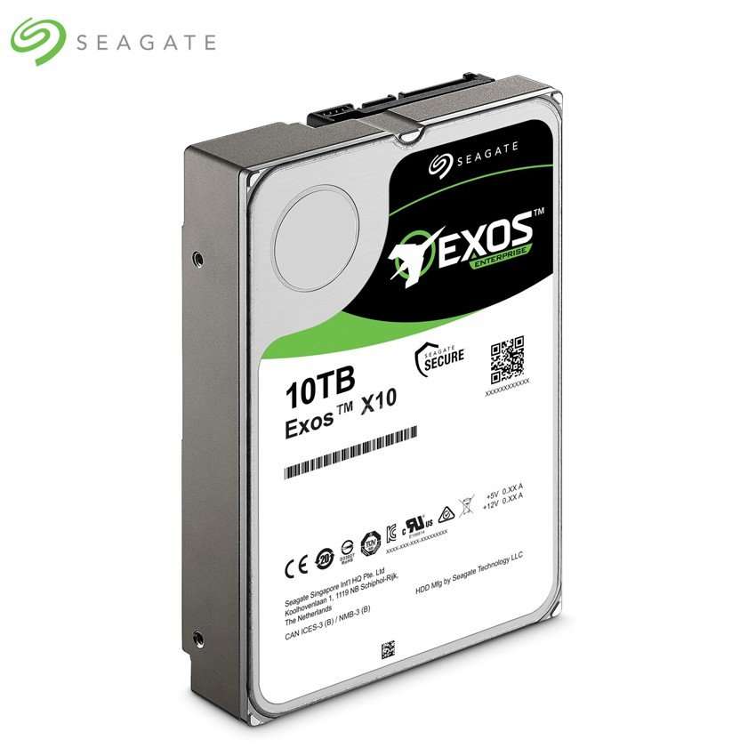Seagate Exos X10 ST10000NM0206 10TB SAS 4KN HDD 3.5"
