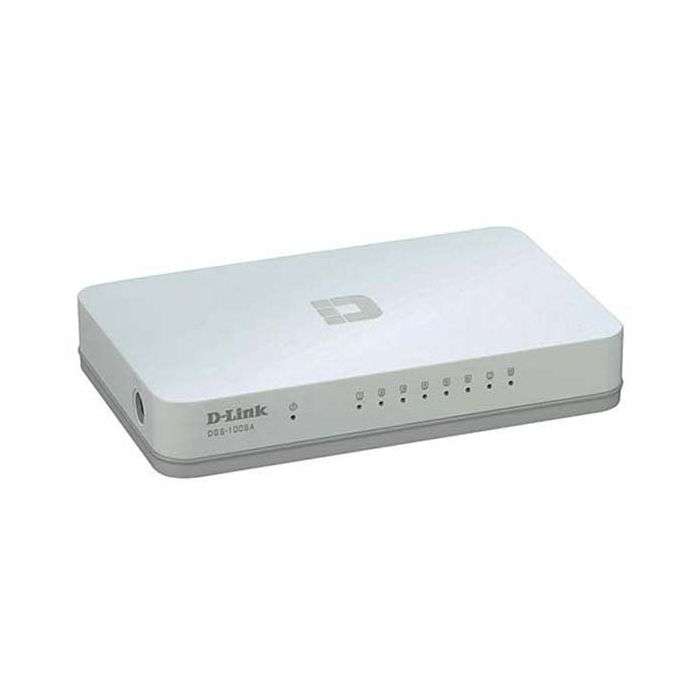 D-Link 8-Port 10/100/1000Mbps Desktop Ethernet Switch