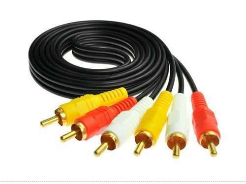 3RCA Audio - Video Cable 3m