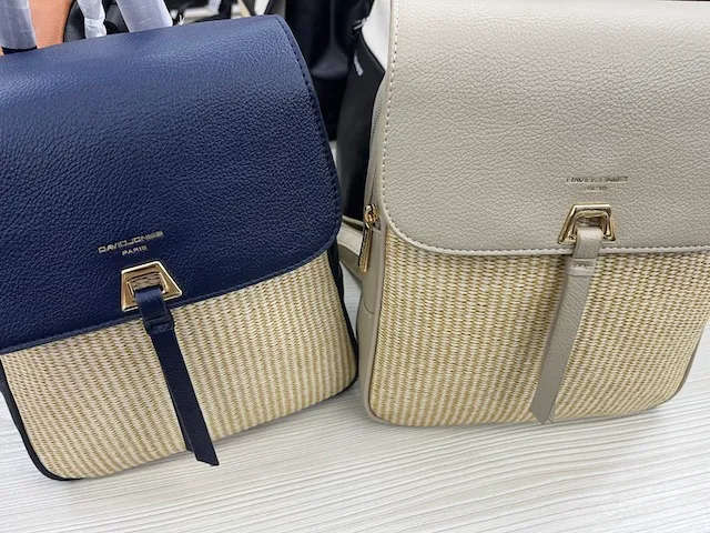 David Jones Backpack Blue/Nude