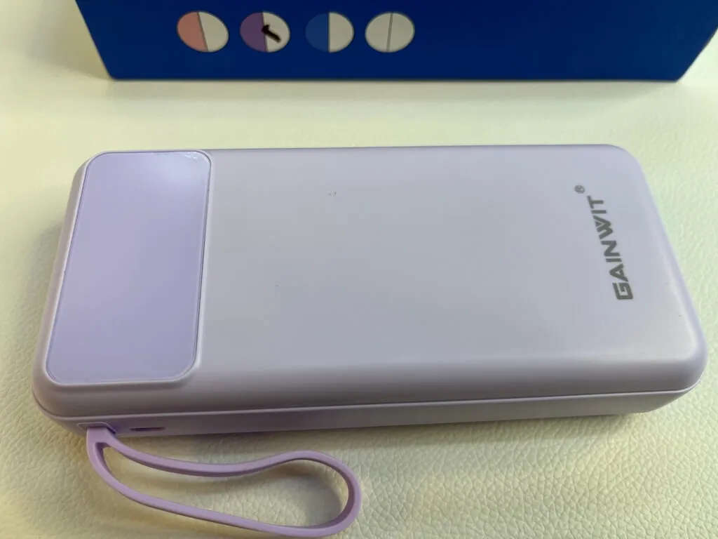 Gainwit 20000mAh Power Bank with Built-in Cables