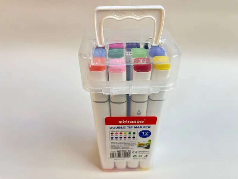 Motarro Double Tip Marker 12-80 Colors