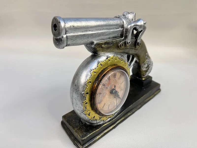 Table Pistol Clock Accessory