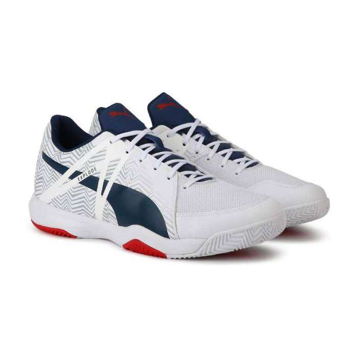 PUMA EXPLODE EH3 WHITE SQUASH SHOE RETAIL R1300