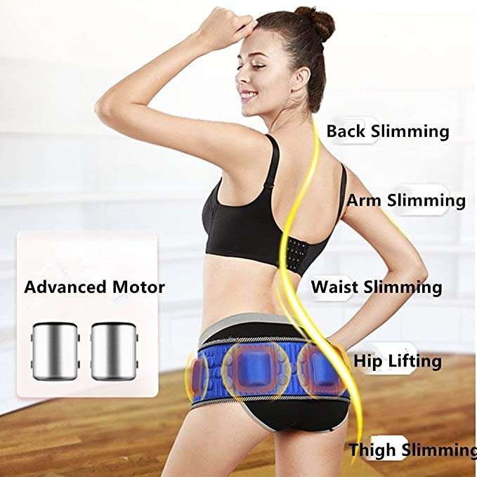 Slimming Machine - Electric Belly Fat Burner Weight Exercise Massage Vibration Slimming Magnet Belt
