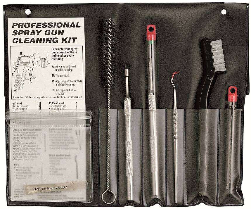 Professional Spray Gun Cleaning Kit