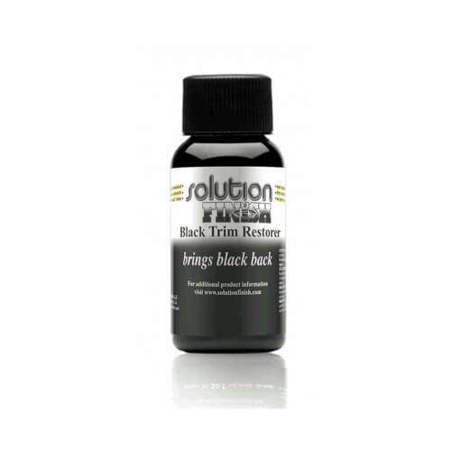 Solution Finish Black Trim Restorer - 30ml
